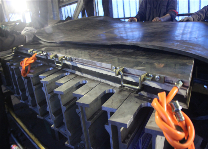 équipement de vulcanisation de bande de conveyeur de 1600mm, machine de vulcanisation de collage de ceinture